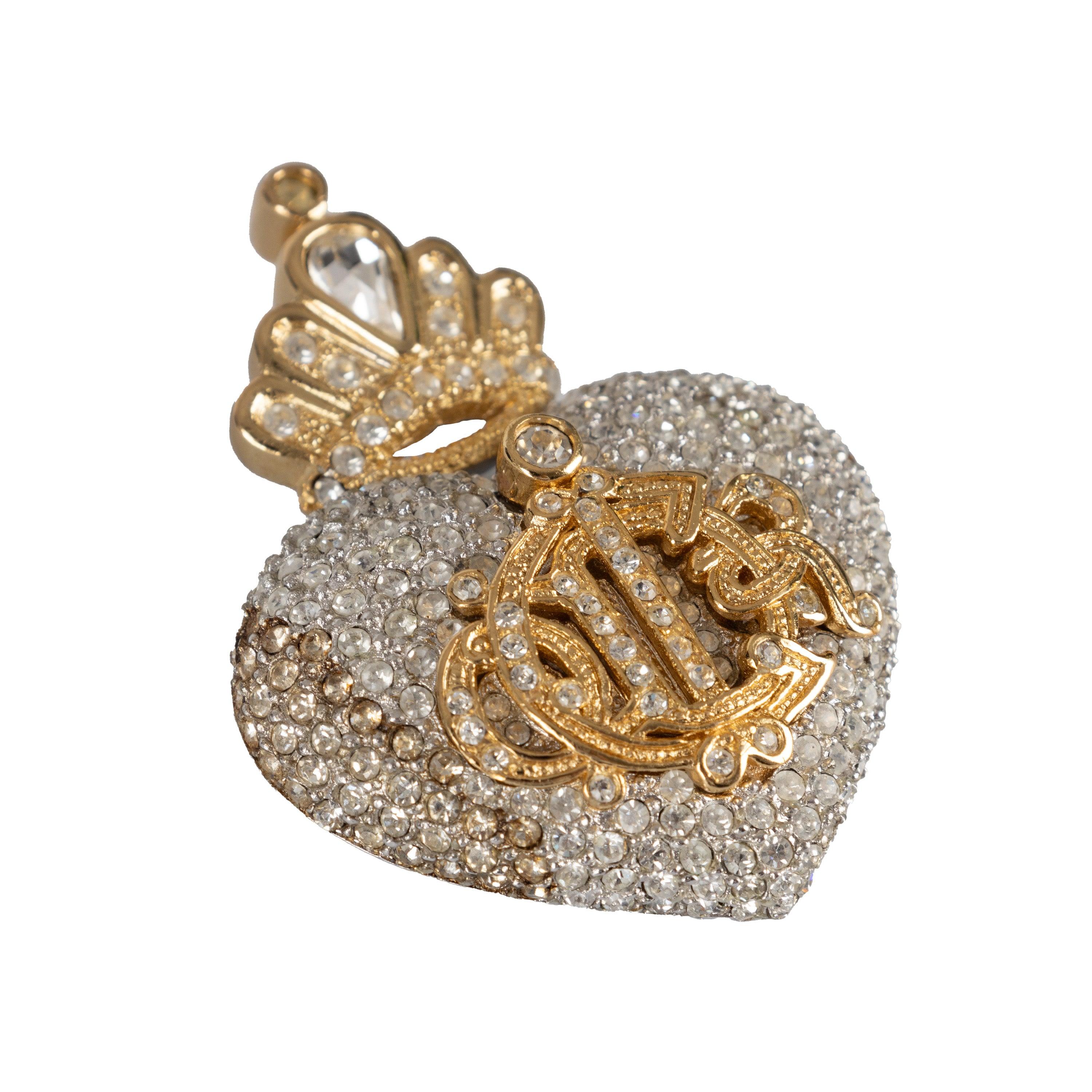 Women's Christian Dior Boutique Heart Brooch - '90s