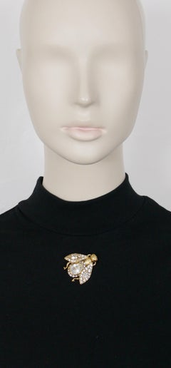 Christian Dior Boutique Iconic Jewelled Bee Brooch