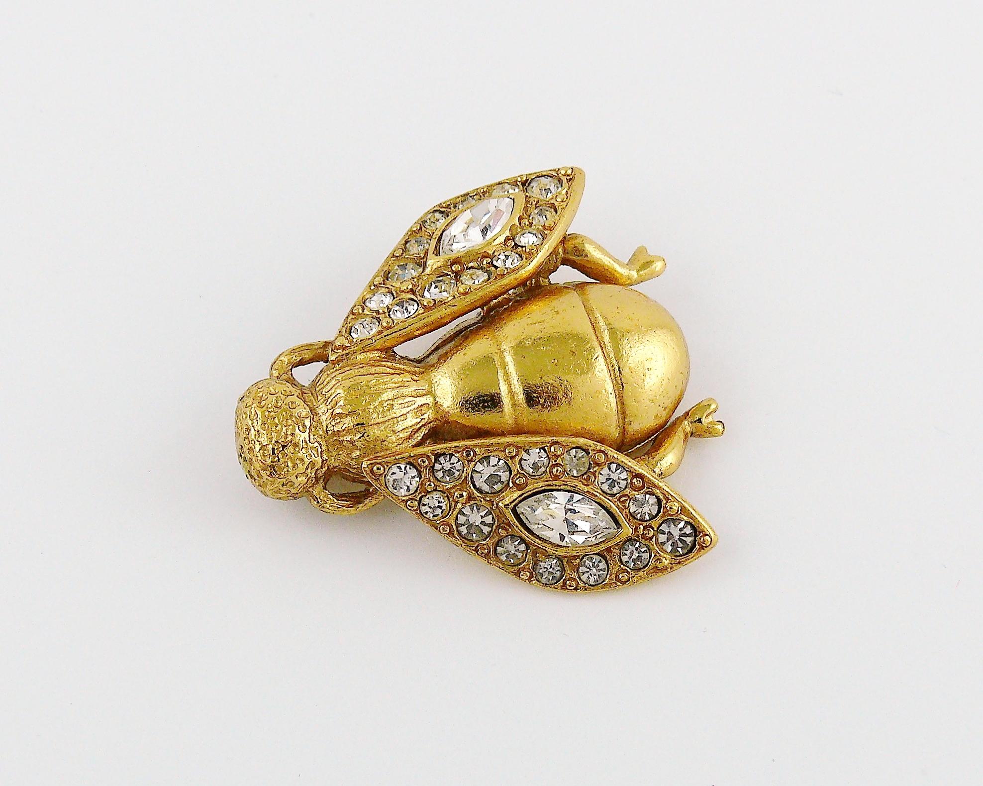 Women's Christian Dior Boutique Iconic Jewelled Bee Brooch