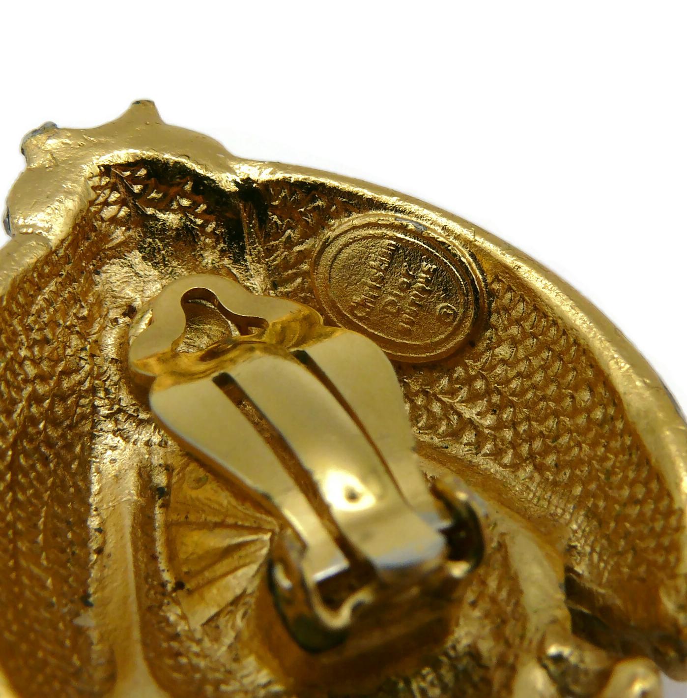 CHRISTIAN DIOR Boutique Iconic Juwelen Ladybug Clip-On Ohrringe im Angebot 5