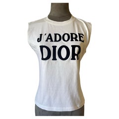 Top "J'Adore Dior" de la boutique Christian Dior - Printemps/Été 2001 par John Galliano