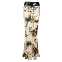 Christian Dior Boutique John Galliano Fall 2001 Maxi chiffon skirt
