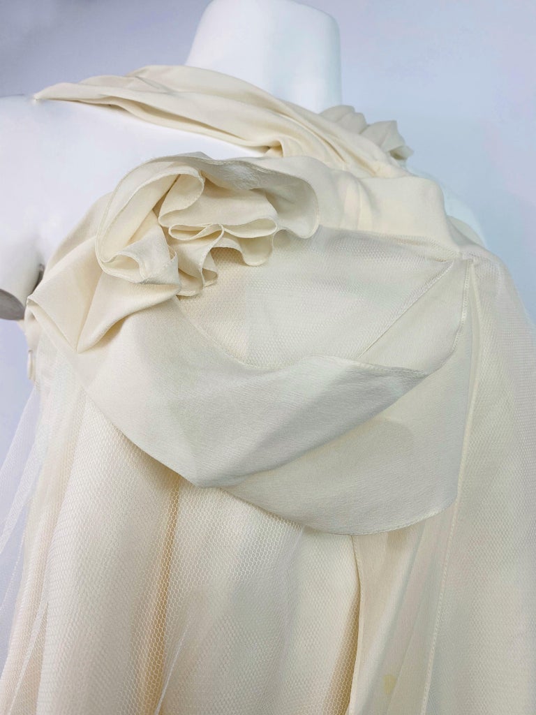 Christian Dior Boutique Paris White Silk Sleeveless Top Size 38 For ...