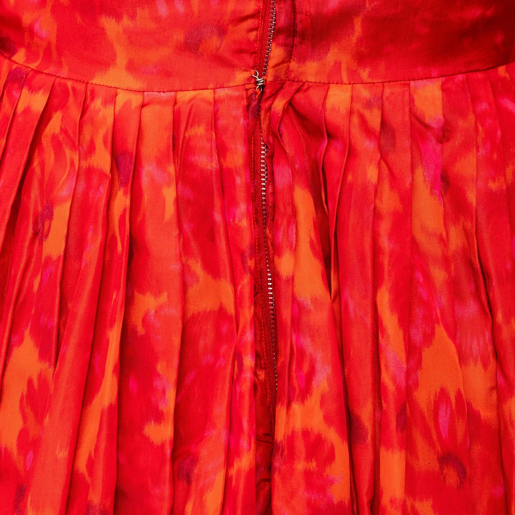 De las mujeres Vestido de seda Christian Dior - Años 50 en venta