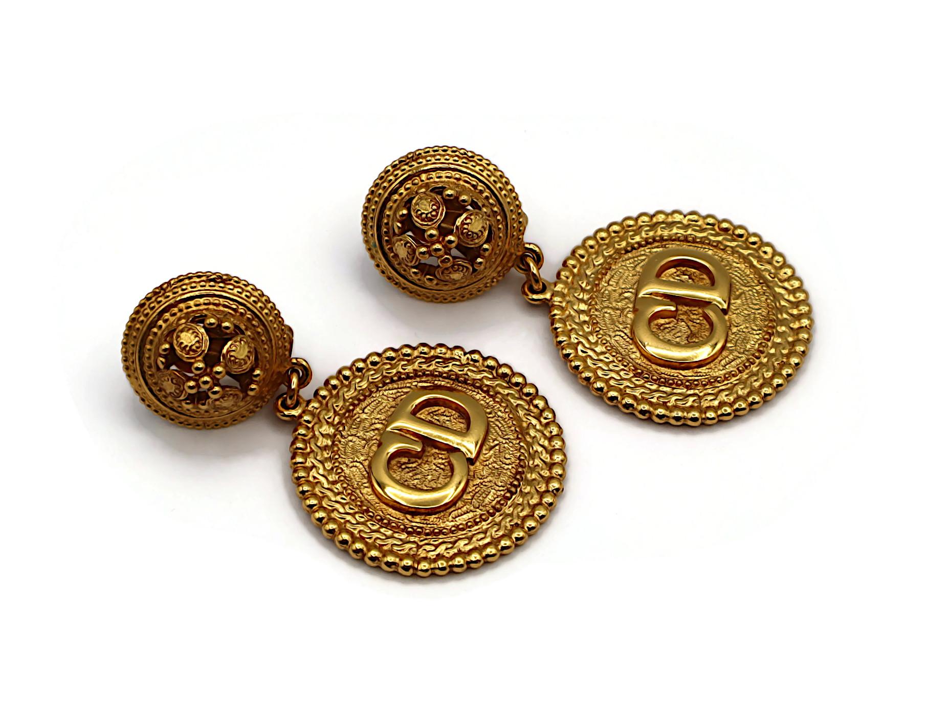 boucle d'oreille dior cd