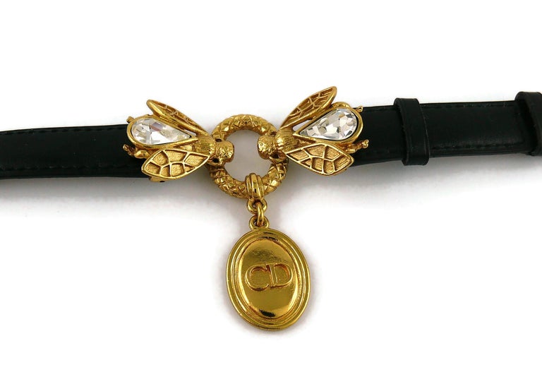 Christian Dior Boutique Vintage Jewelled Bee Bracelet at 1stDibs