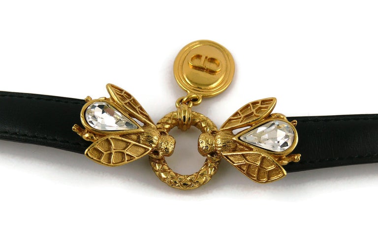 Christian Dior Boutique Vintage Jewelled Bee Bracelet at 1stDibs