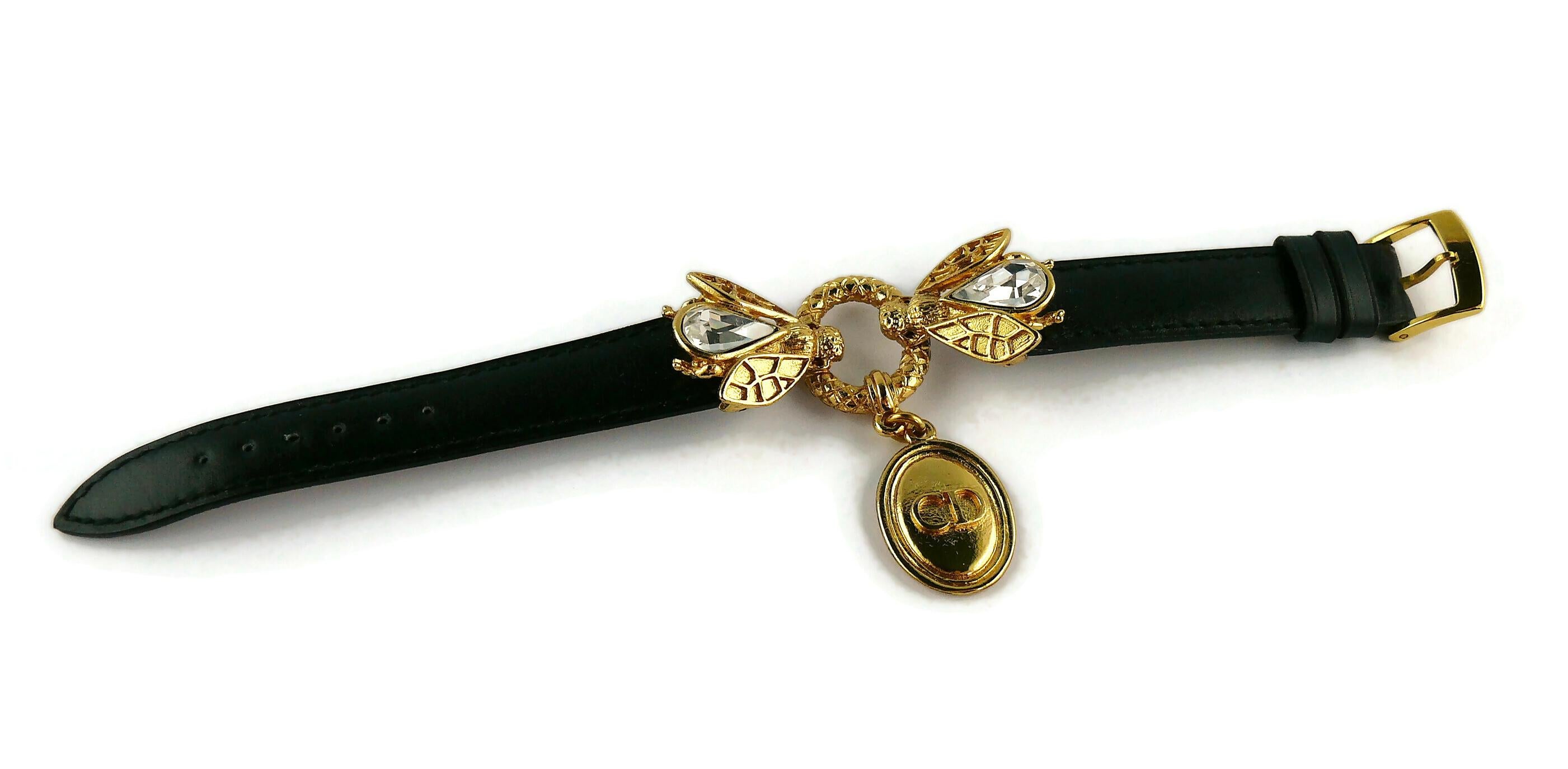 Women's Christian Dior Boutique Vintage Jewelled Bee Bracelet