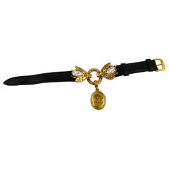 Christian Dior Boutique Vintage Jewelled Bee Bracelet