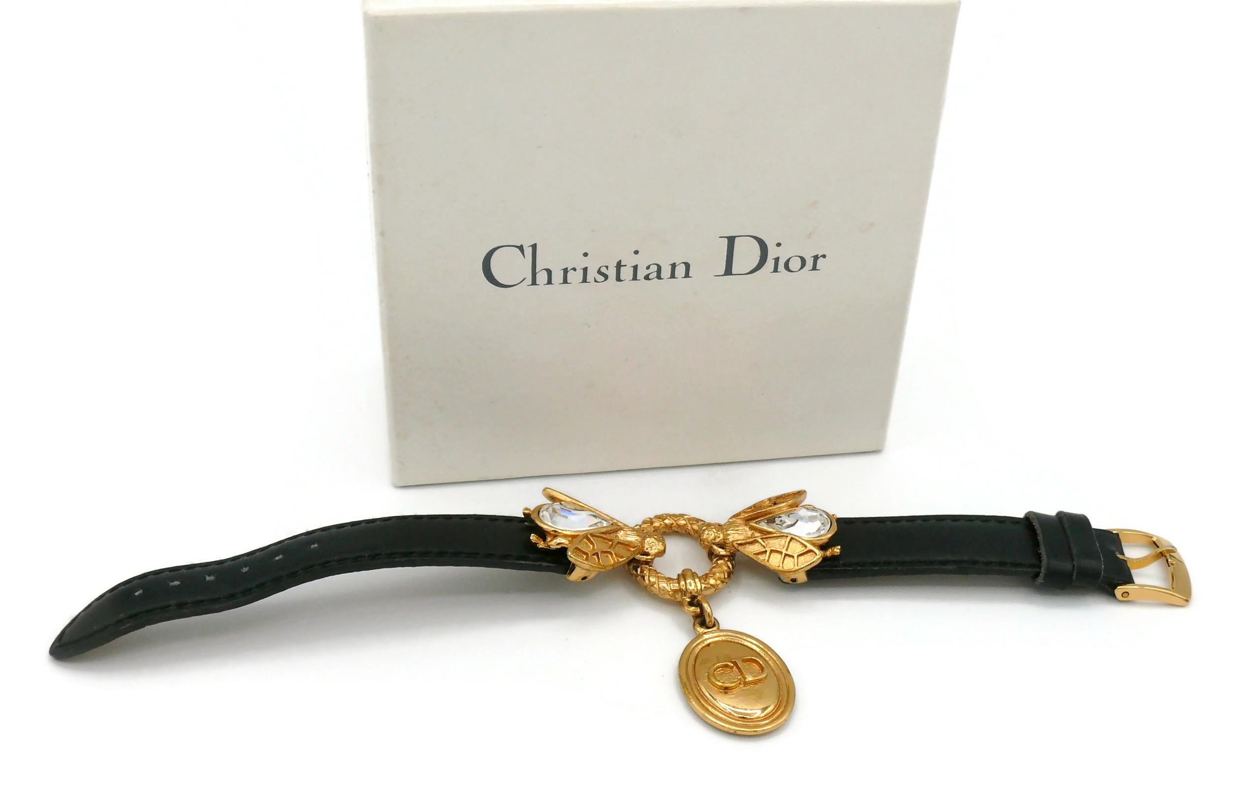 christian dior leather bracelet