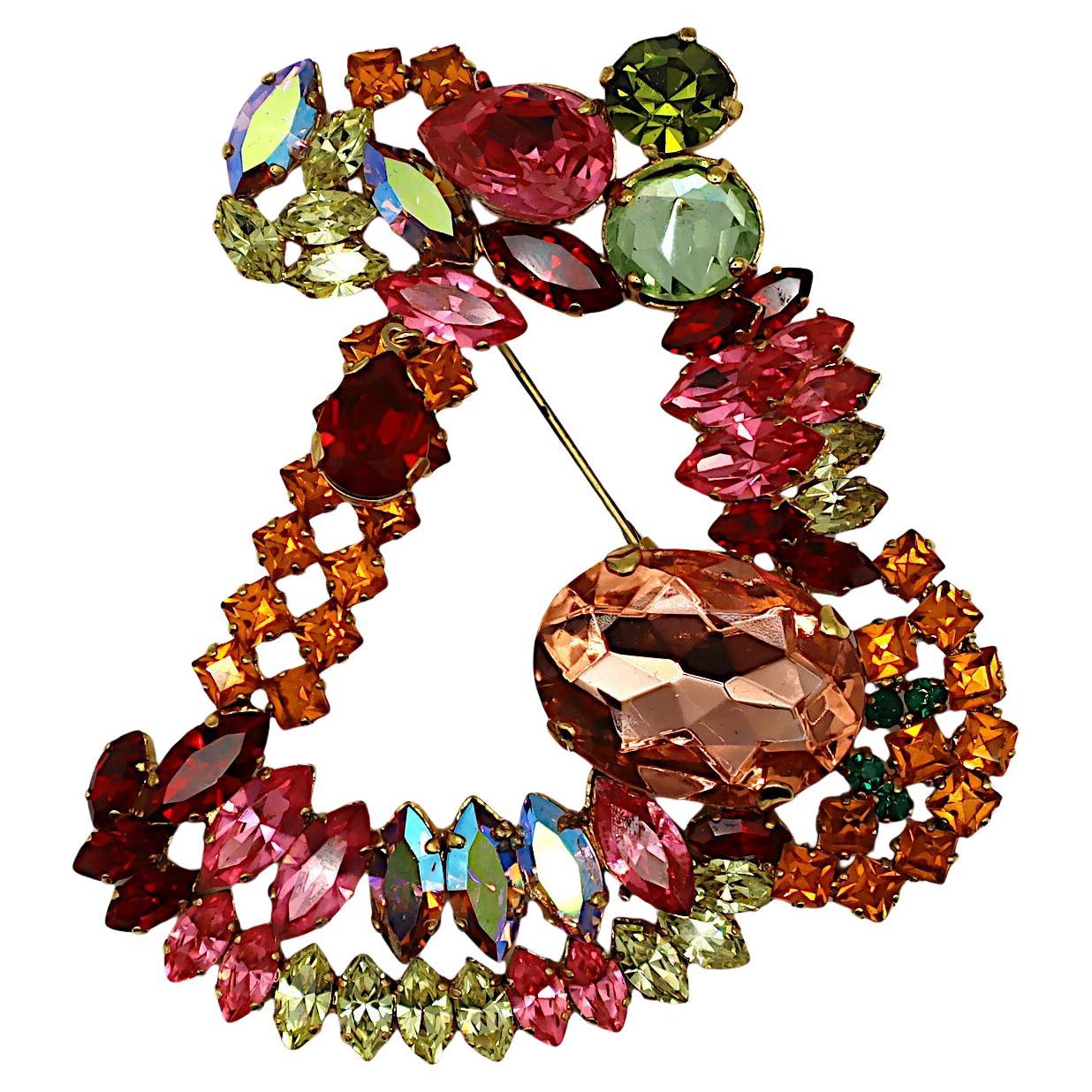 Spilla CHRISTIAN DIOR Boutique Vintage con iniziali Jewell e massiccia D.