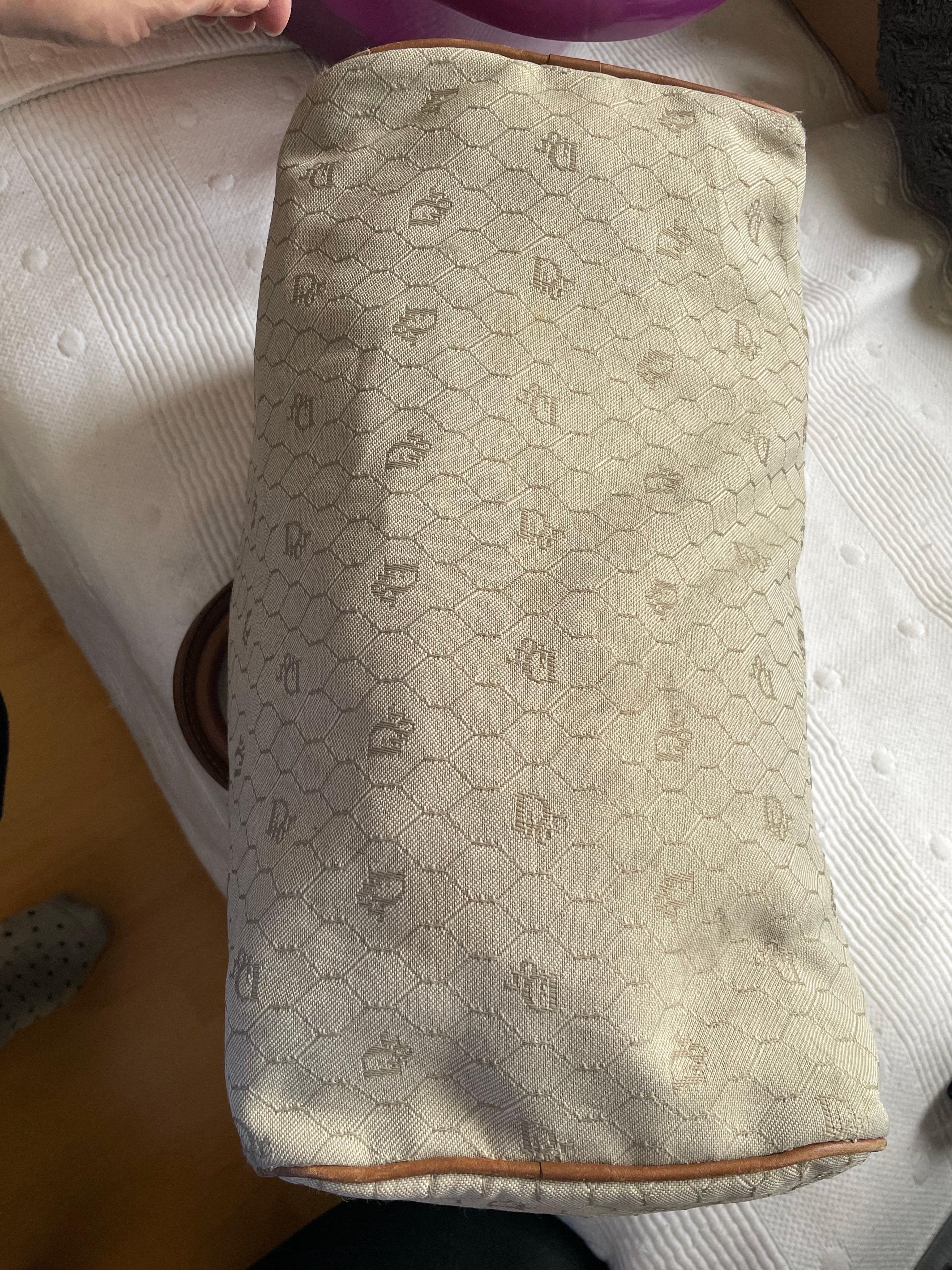 CHRISTIAN DIOR Sac monogramme Bowling en vente 6