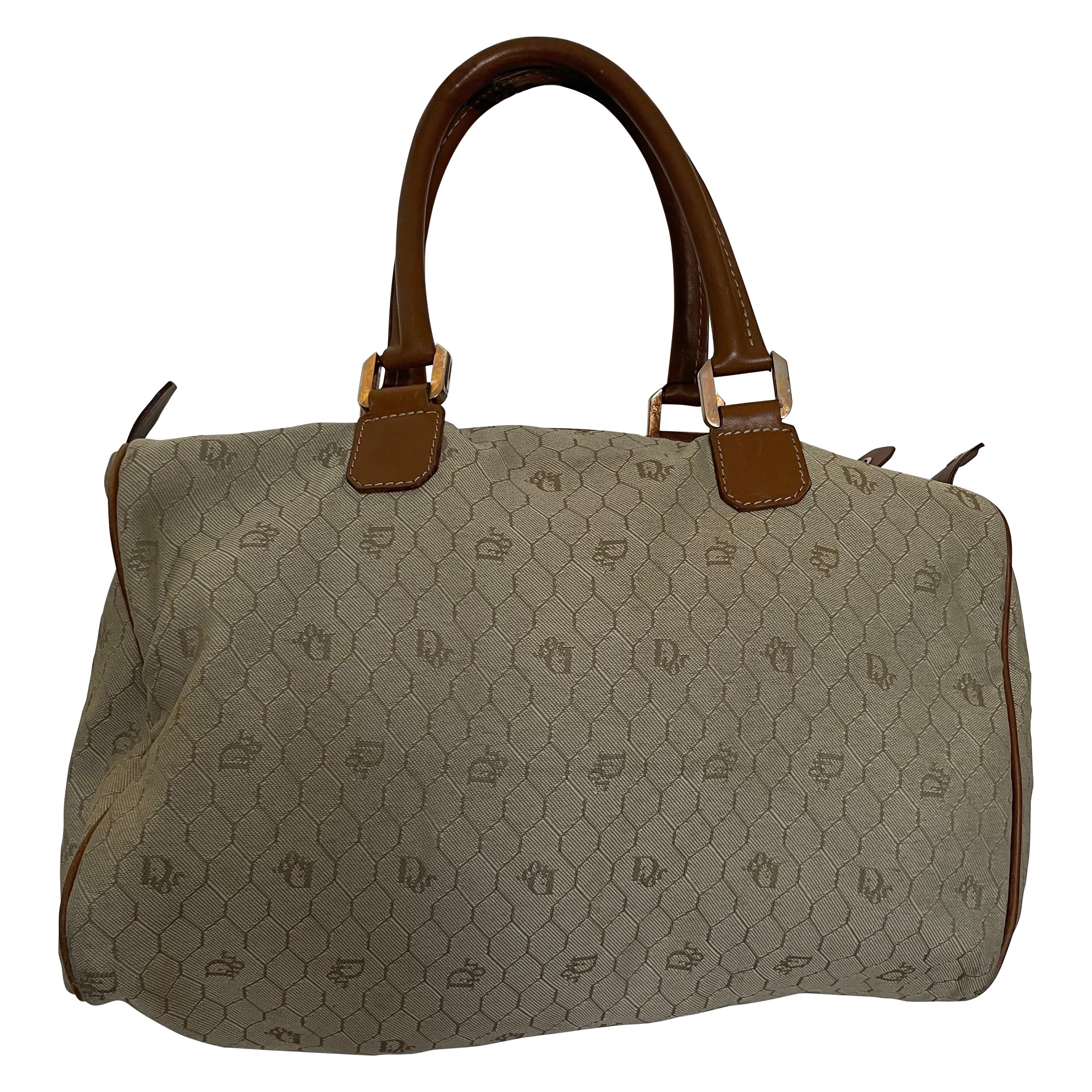 CHRISTIAN DIOR Sac monogramme Bowling