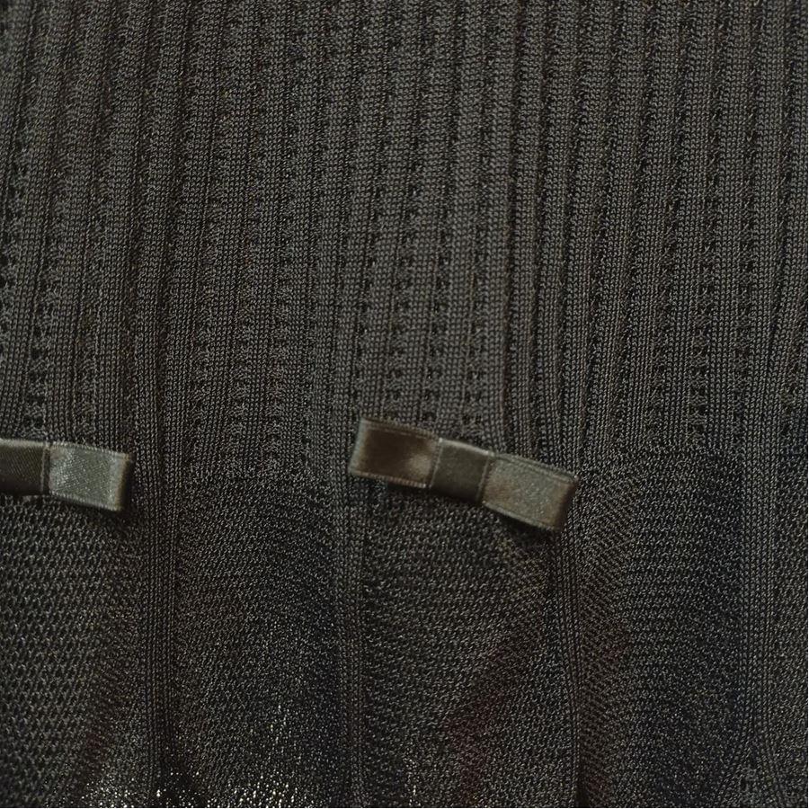 Christian Dior Bows skirt size 44 In Excellent Condition For Sale In Gazzaniga (BG), IT