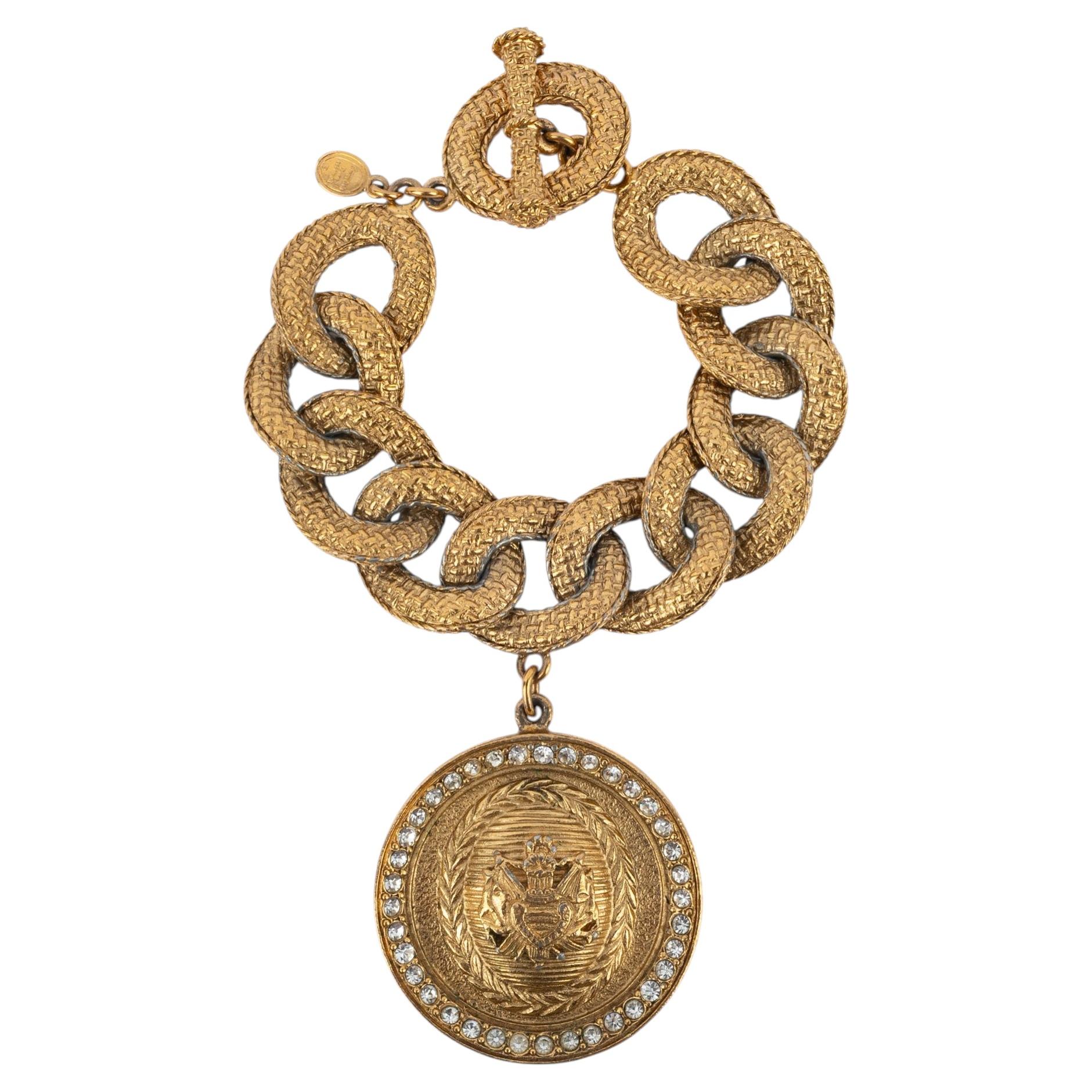 Bracciale Christian Dior disegnato da Gianfranco Ferré, intorno al 1995