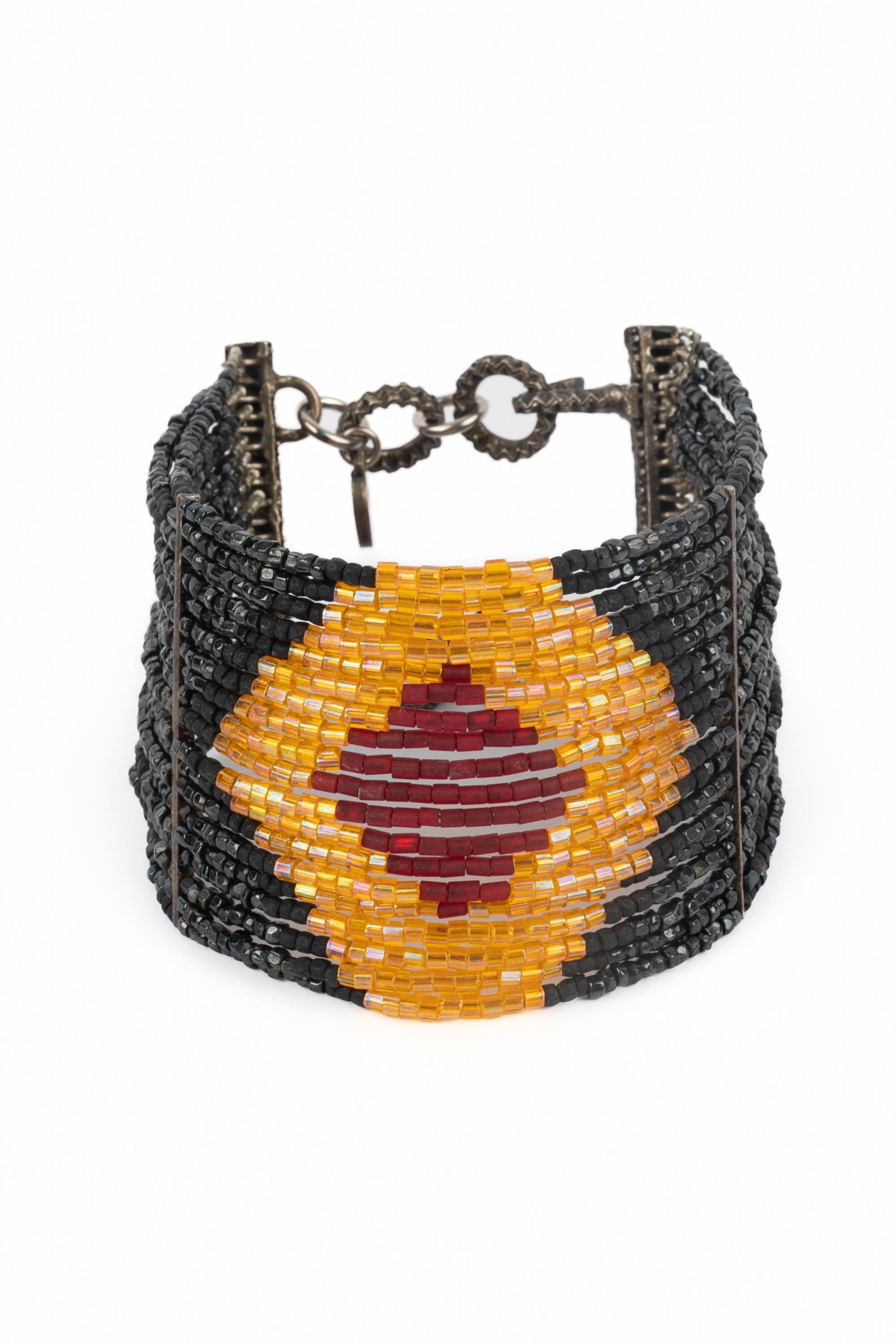Christian Dior Armband 'Massai' 1998er im Angebot 5
