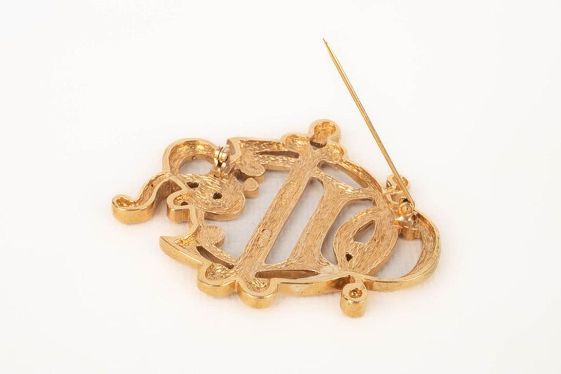 Women's Christian Dior Brooch in Metal