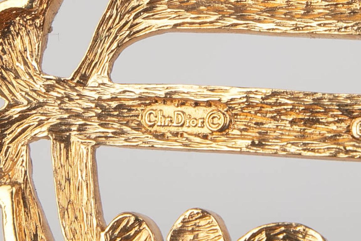 Christian Dior Brooch in Metal 1