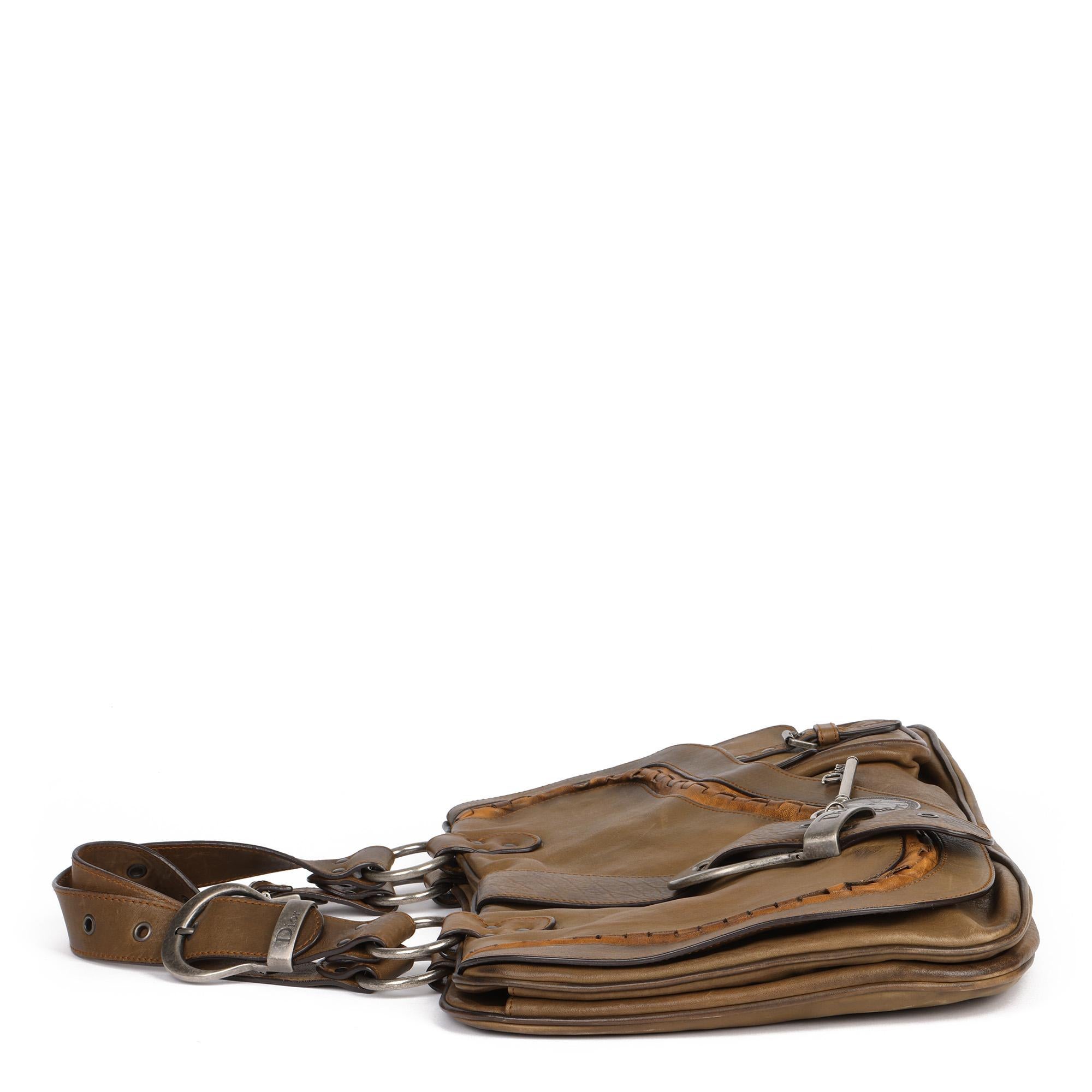 brown saddle bag