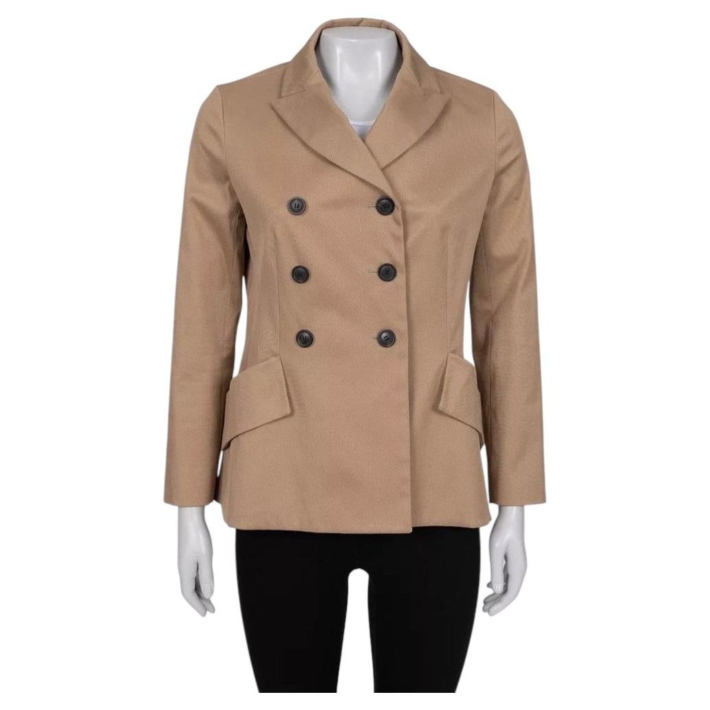 Christian Dior Brown Corduroy Double-Breasted Jacket Sz.40/L