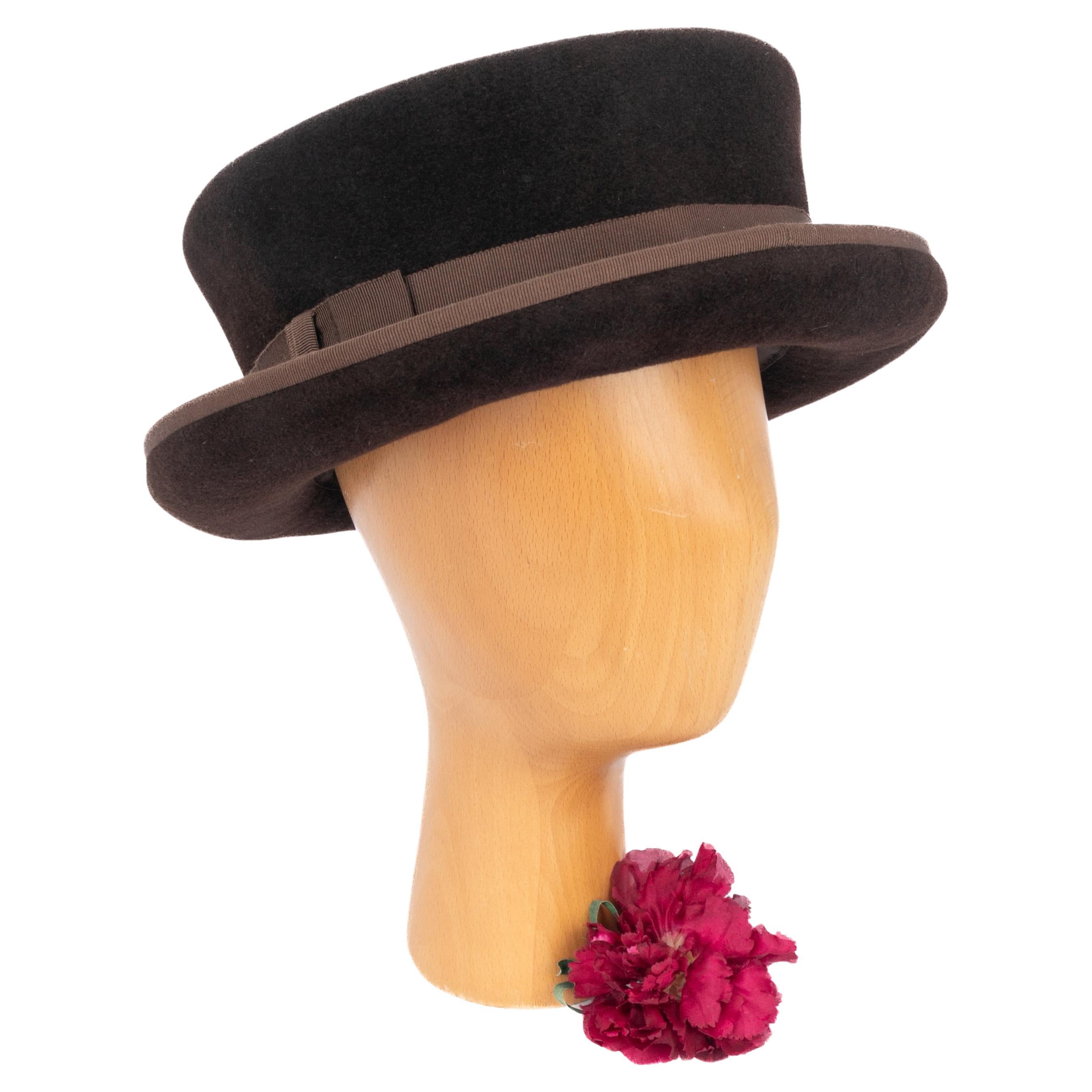 Cappello marrone Christian Dior