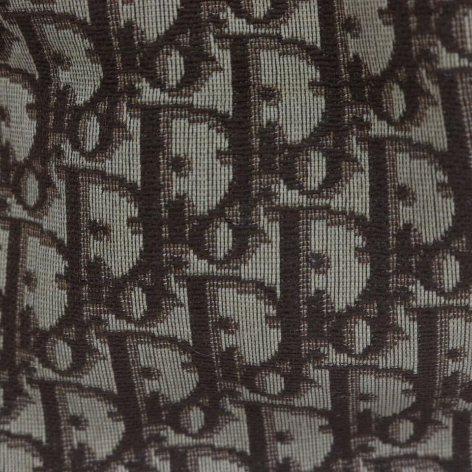 Christian Dior Brown Monogram Trotter Boston Duffle Bag 863447 2