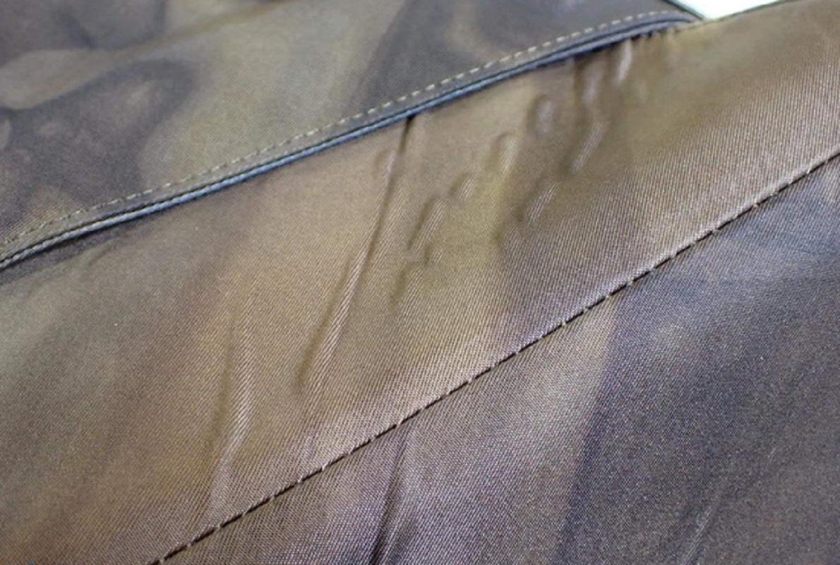 Christian Dior Brown Nylon Saddle Shoulder Bag In Good Condition In Irvine, CA