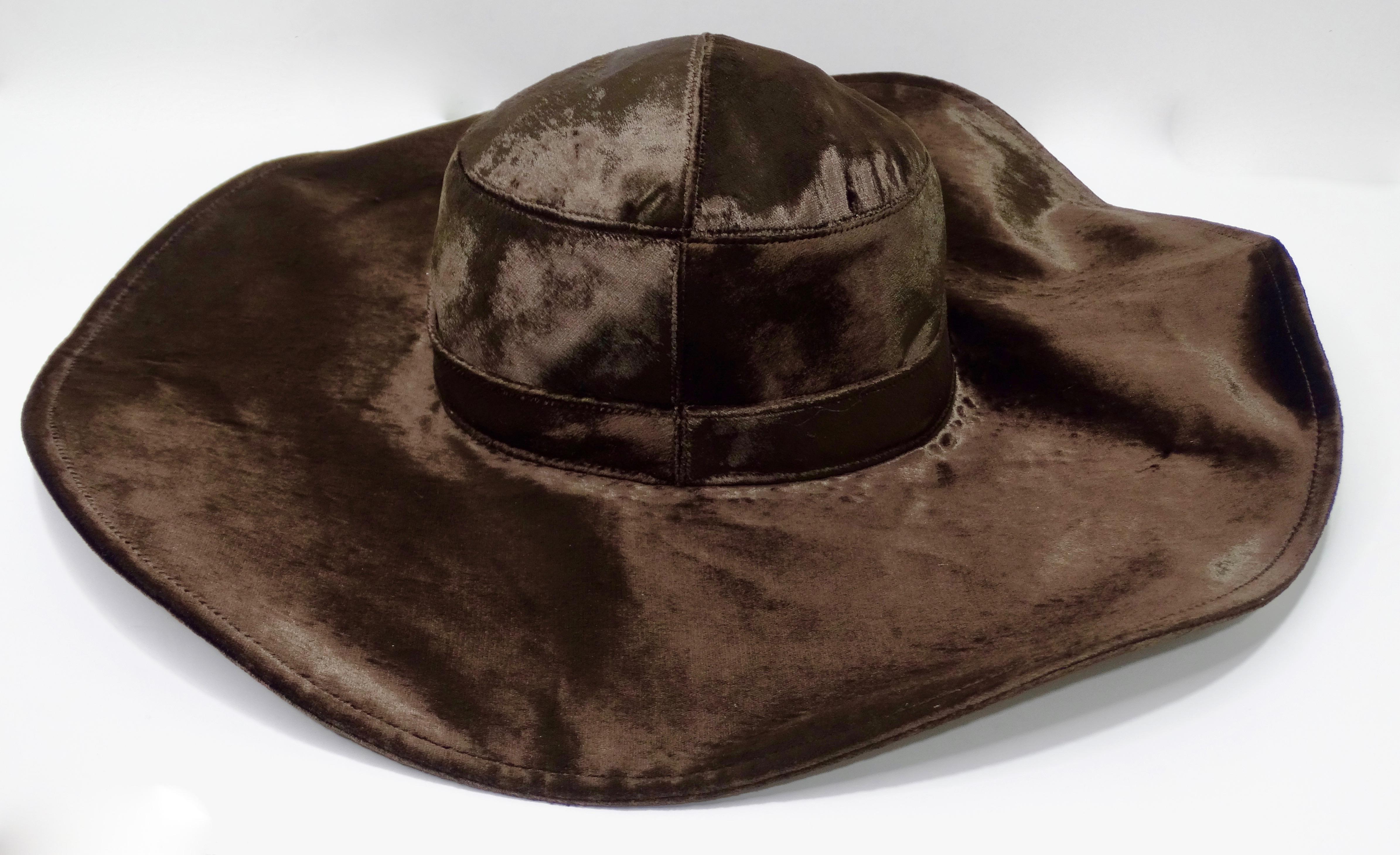 brown dior hat