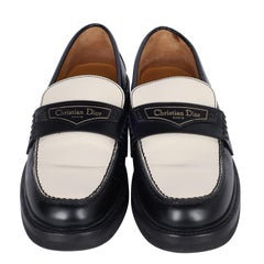 CHRISTIAN DIOR Brushed Calfskin Boy Loafers US Women's 8–8.5 or a US Men's 6.5–7
