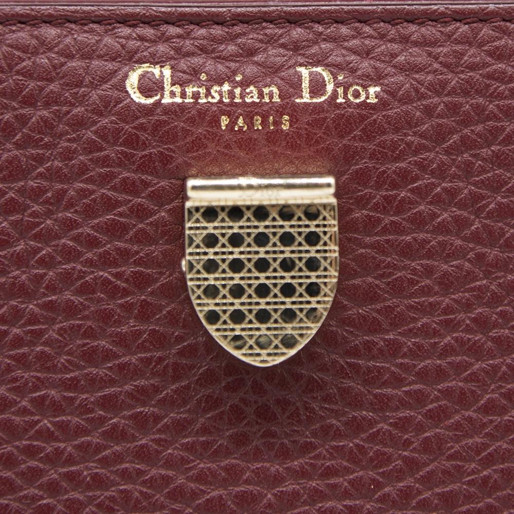 Christian Dior Burgundy Mini 'Diorever' Bag 2