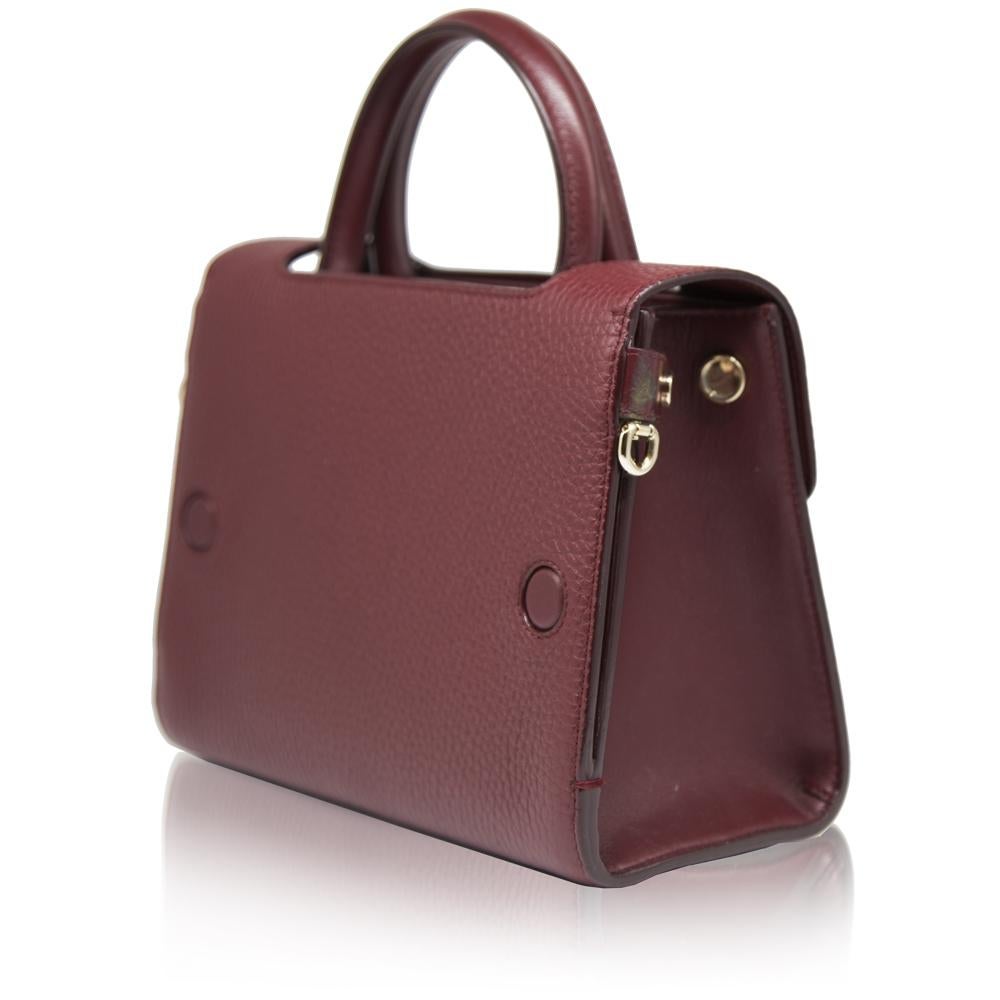 Women's Christian Dior Burgundy Mini 'Diorever' Bag