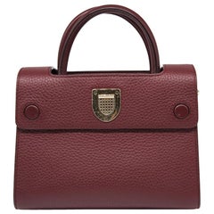 Christian Dior Burgundy Mini 'Diorever' Bag