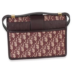 Christian Dior Burgundy Oblique 30 Montaigne Flap