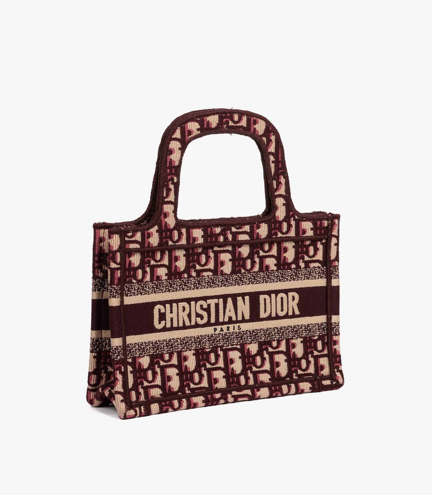 christian dior bag burgundy