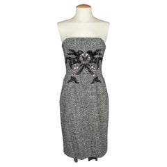 Christian Dior bustier dress 'Furs and pleats' by John Galliano Winter 2007