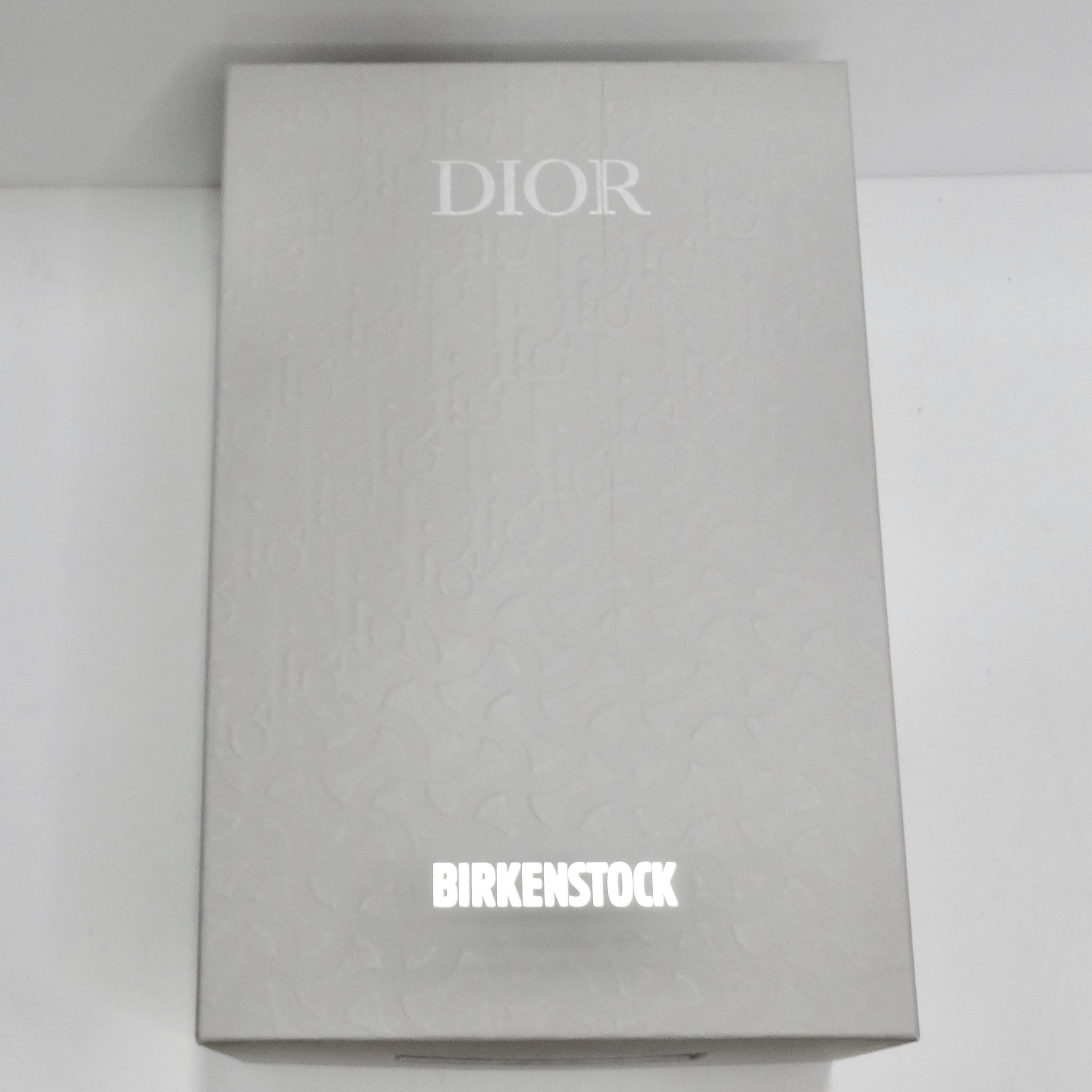 Christian Dior By Birkenstock Milano Sandal Grey 5