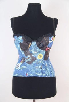 Christian Dior by Galliano 2001 Miss Diorella Trompe L'oeil Bustier