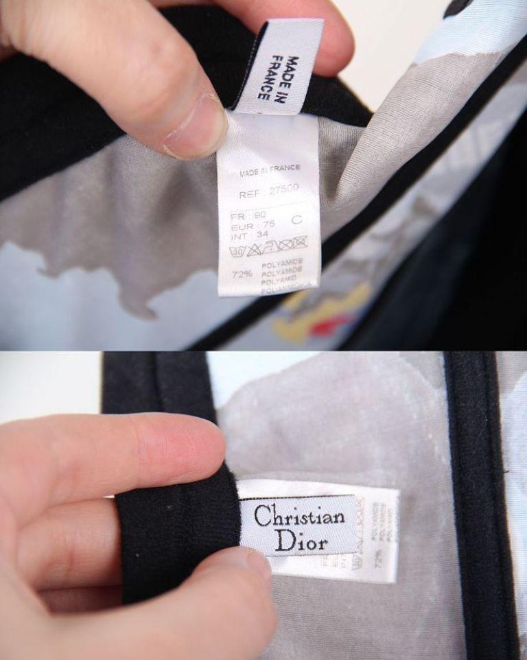 Christian Dior by Galliano 2001 Miss Diorella Trompe L'oeil Bustier For Sale 2
