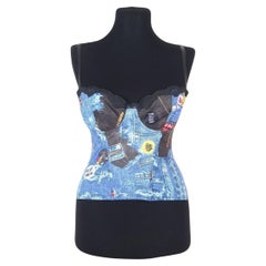Christian Dior by Galliano 2001 Miss Diorella Trompe L'oeil Bustier