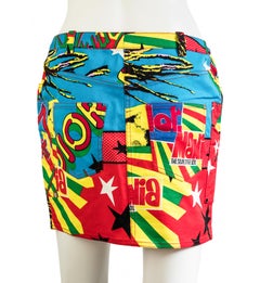 Christian Dior by Galliano 2004 - Jupe Rasta Mania taille 38