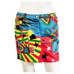 Christian Dior by Galliano 2004 Gonna Rasta Mania taglia 38