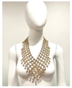 Christian Dior by Galliano - Collana a pettorina con stella di cristallo