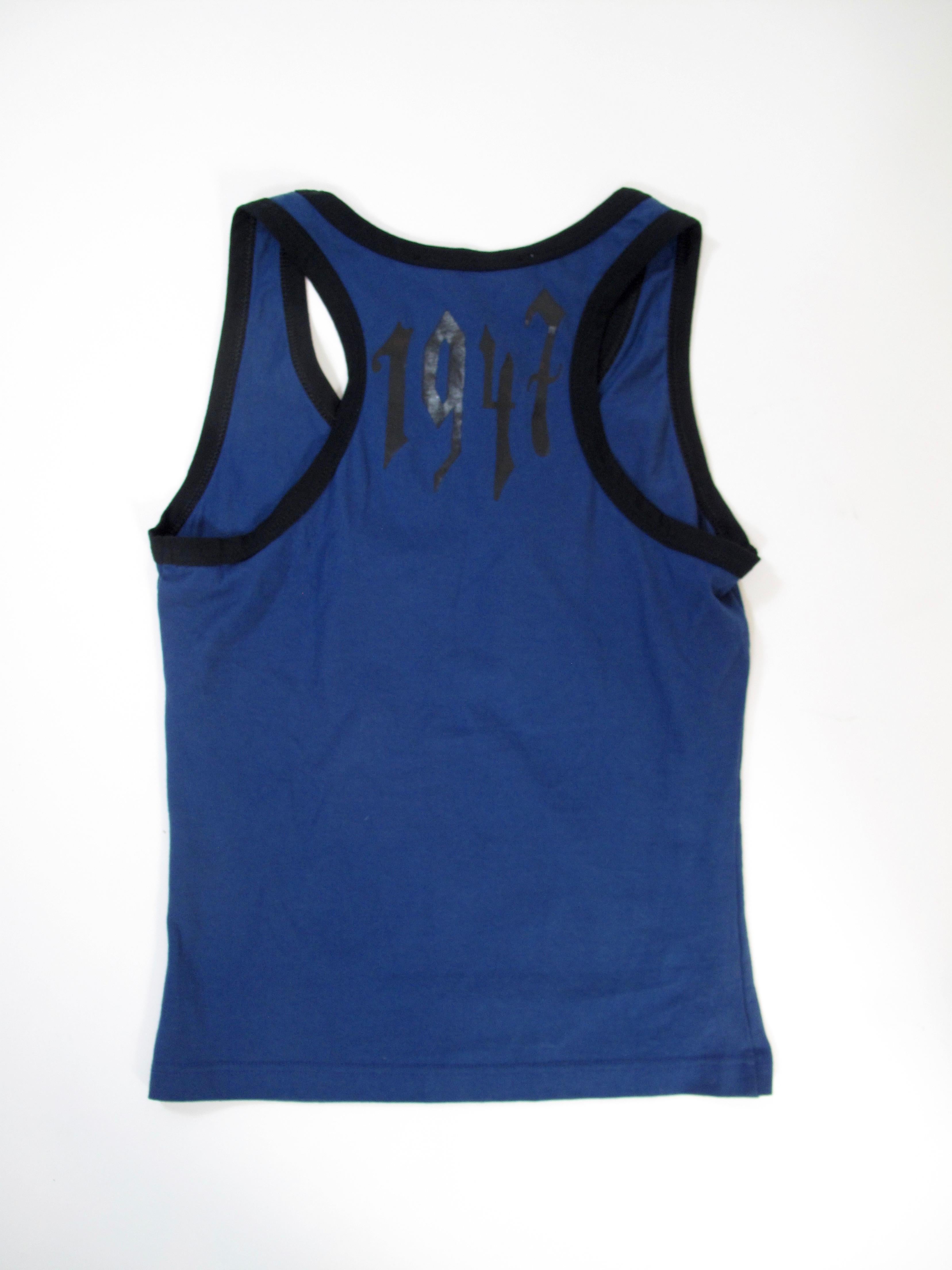 christian dior gothic tank