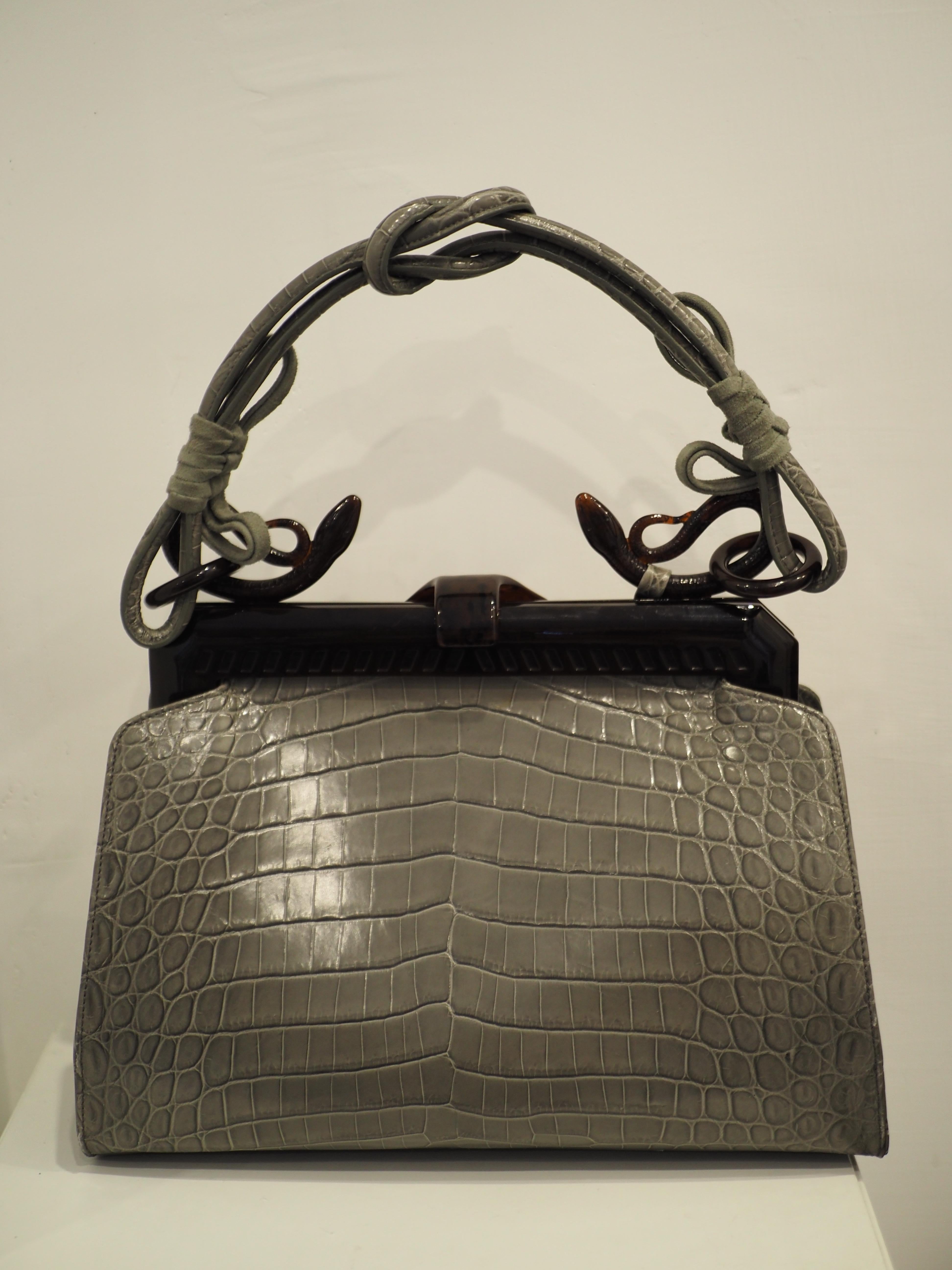 Christian Dior by Galliano Samourai Limited Edition bag NWOT For Sale 6