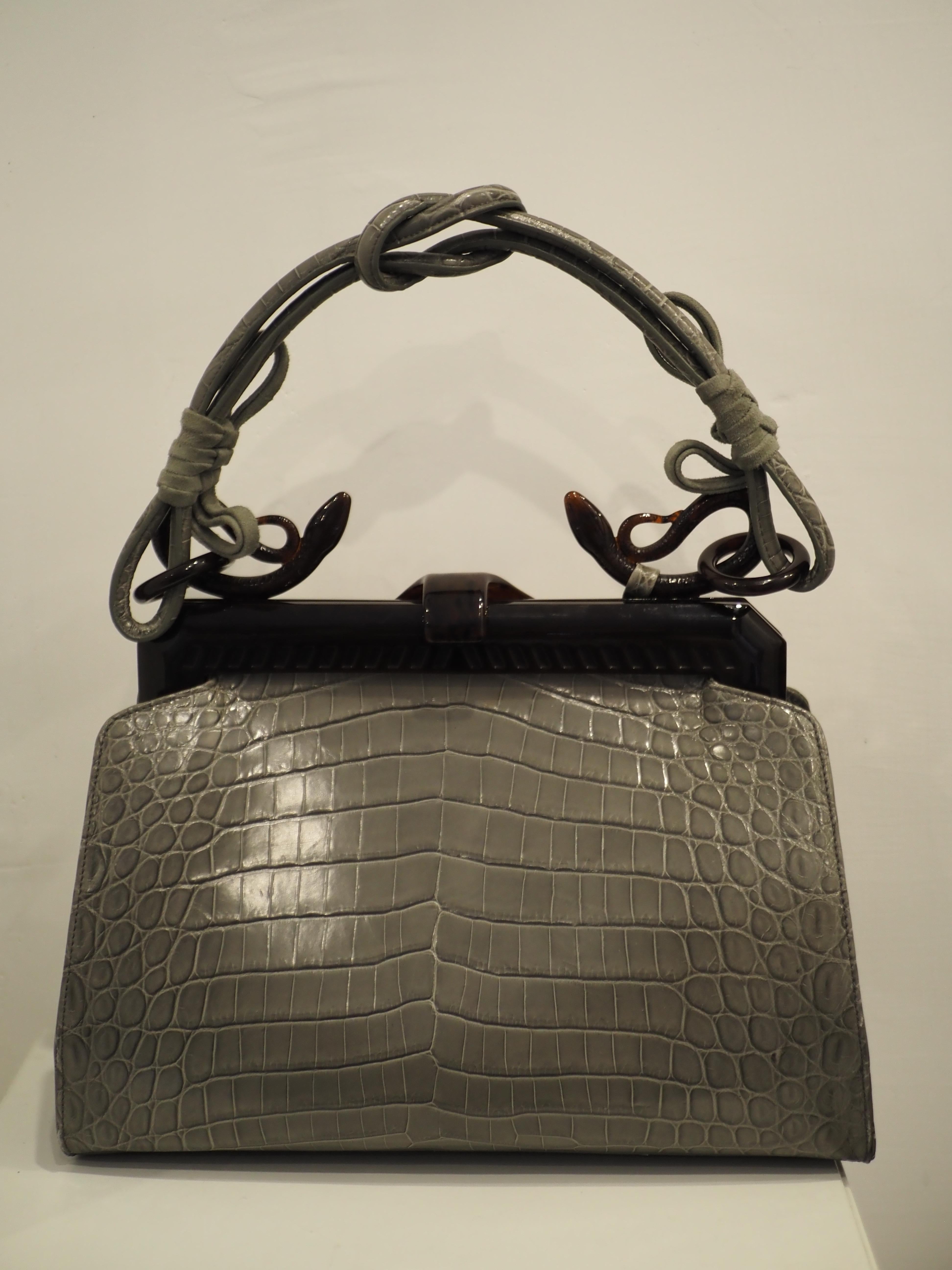 Christian Dior by Galliano Samourai Limited Edition bag NWOT For Sale 7