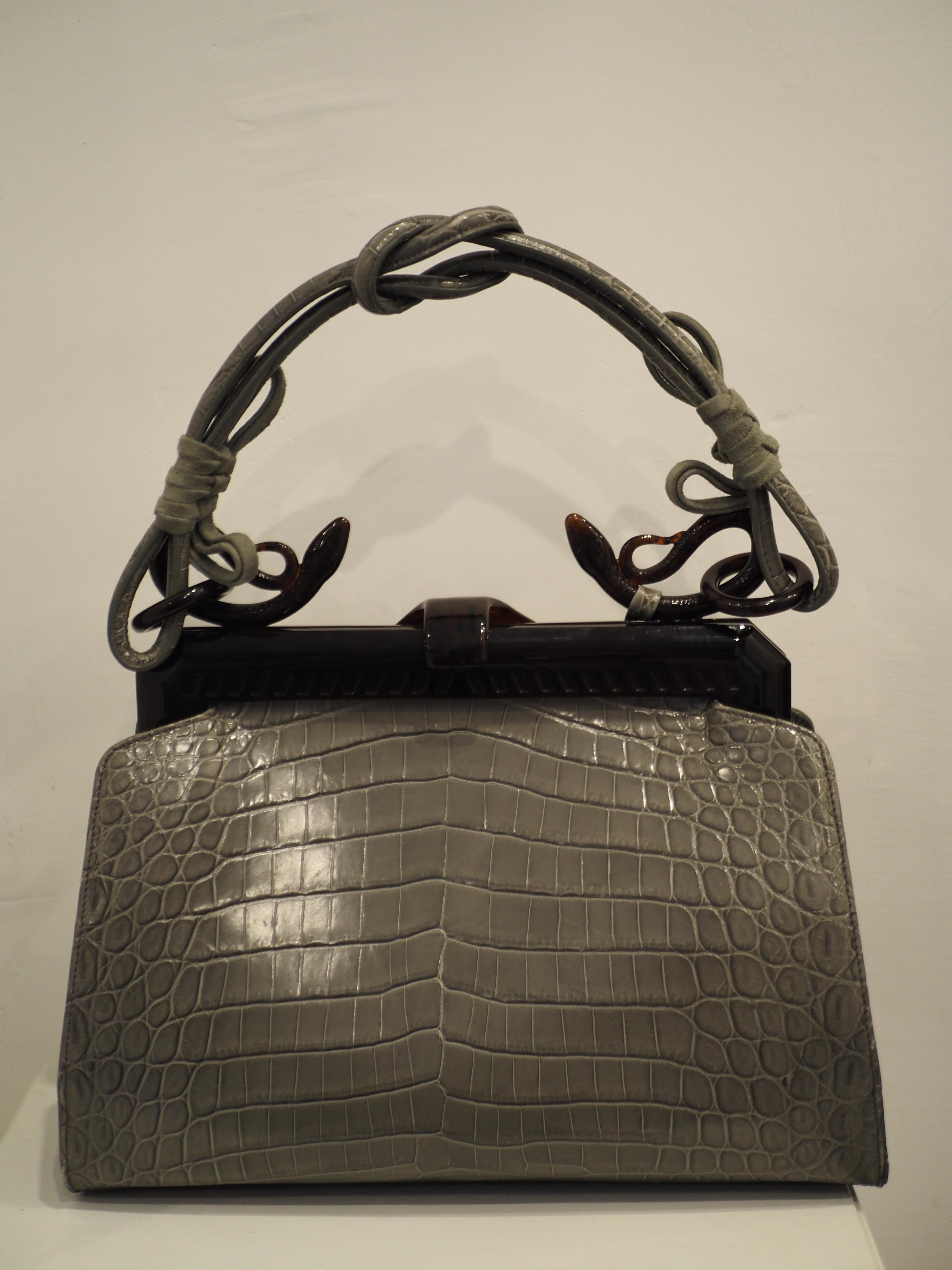 Christian Dior by Galliano Samourai Limited Edition bag NWOT For Sale 8