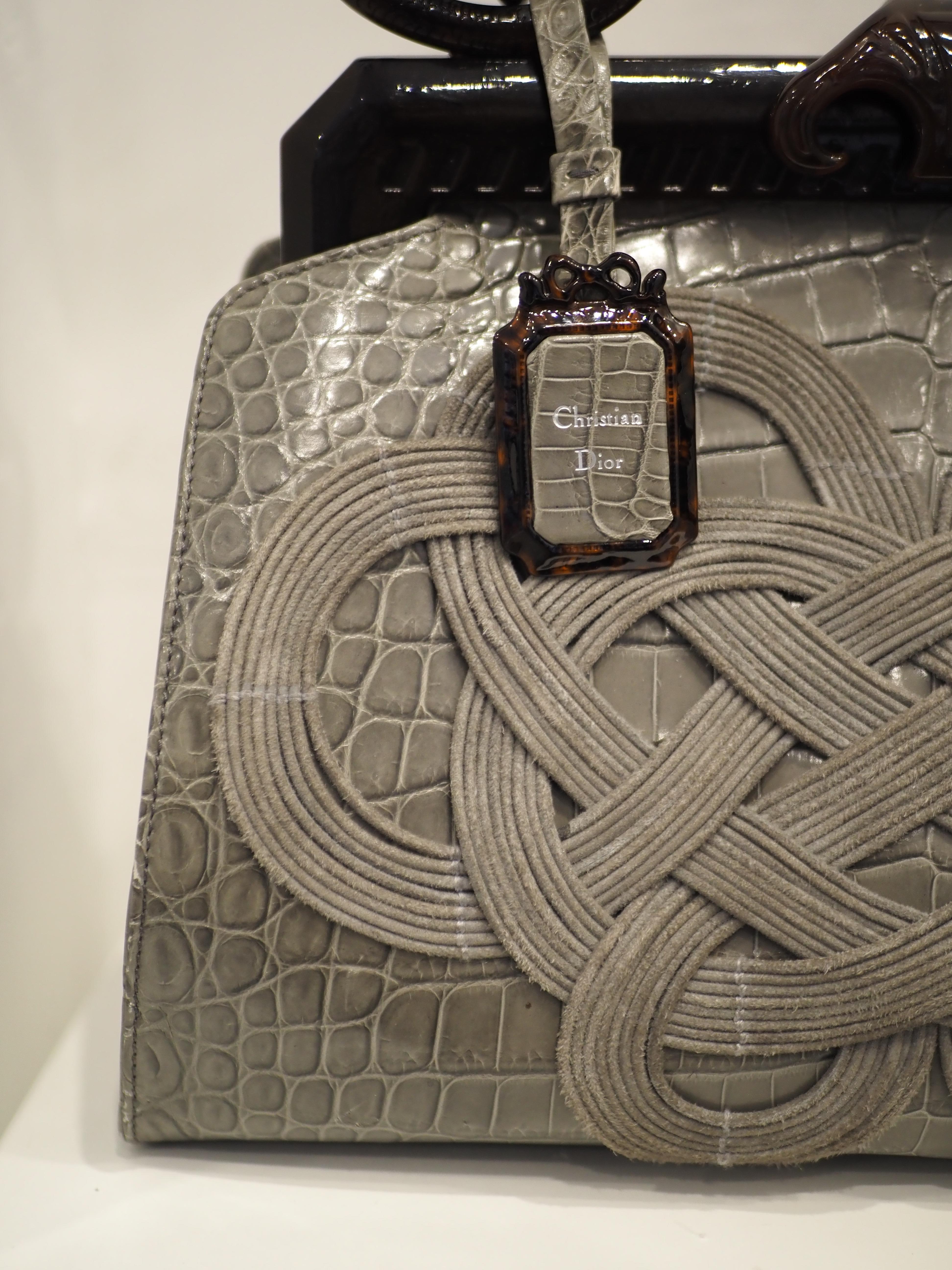 Christian Dior by Galliano Samourai Limited Edition bag NWOT For Sale 1