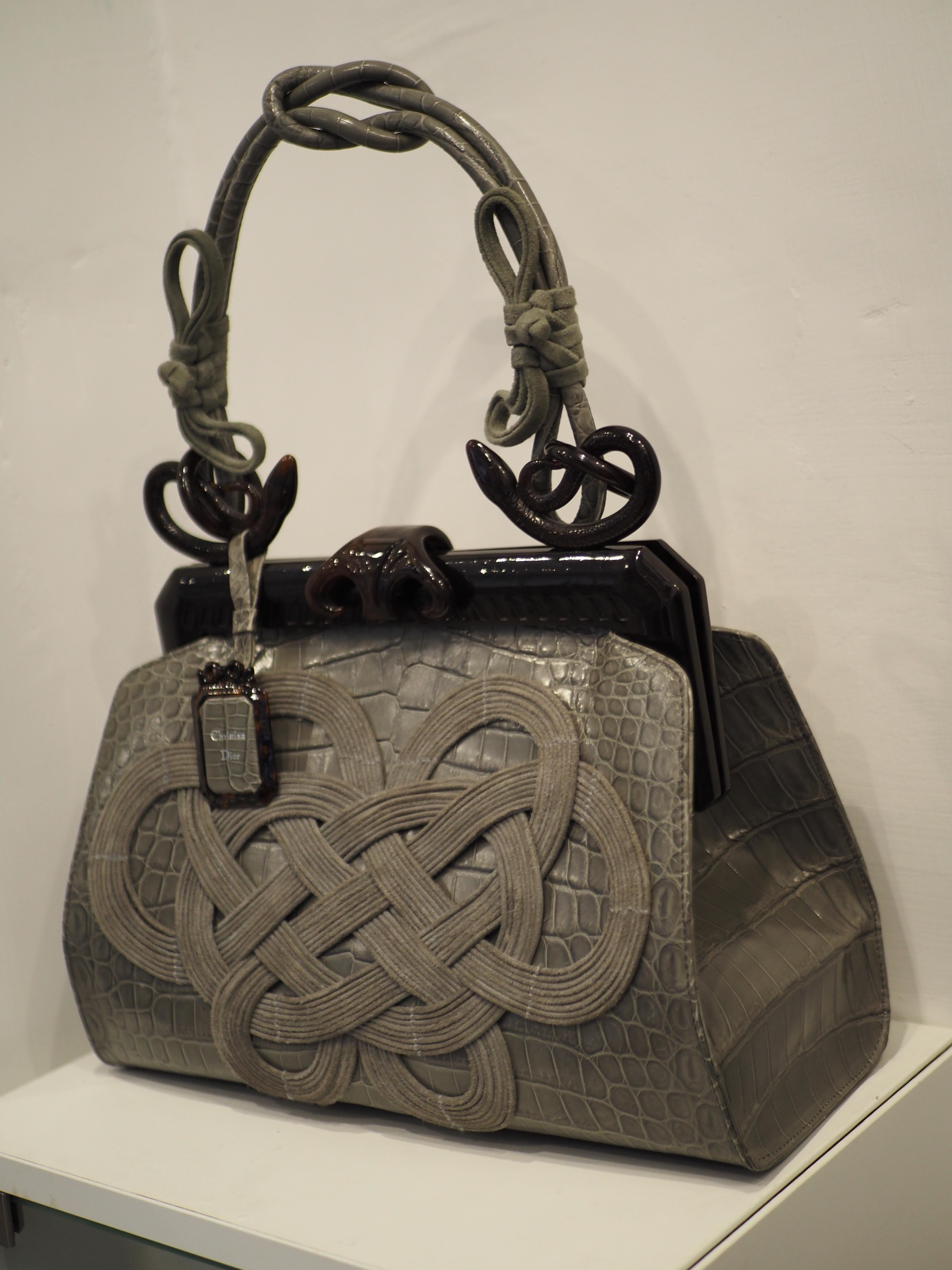 Christian Dior by Galliano Samourai Limited Edition bag NWOT For Sale 3