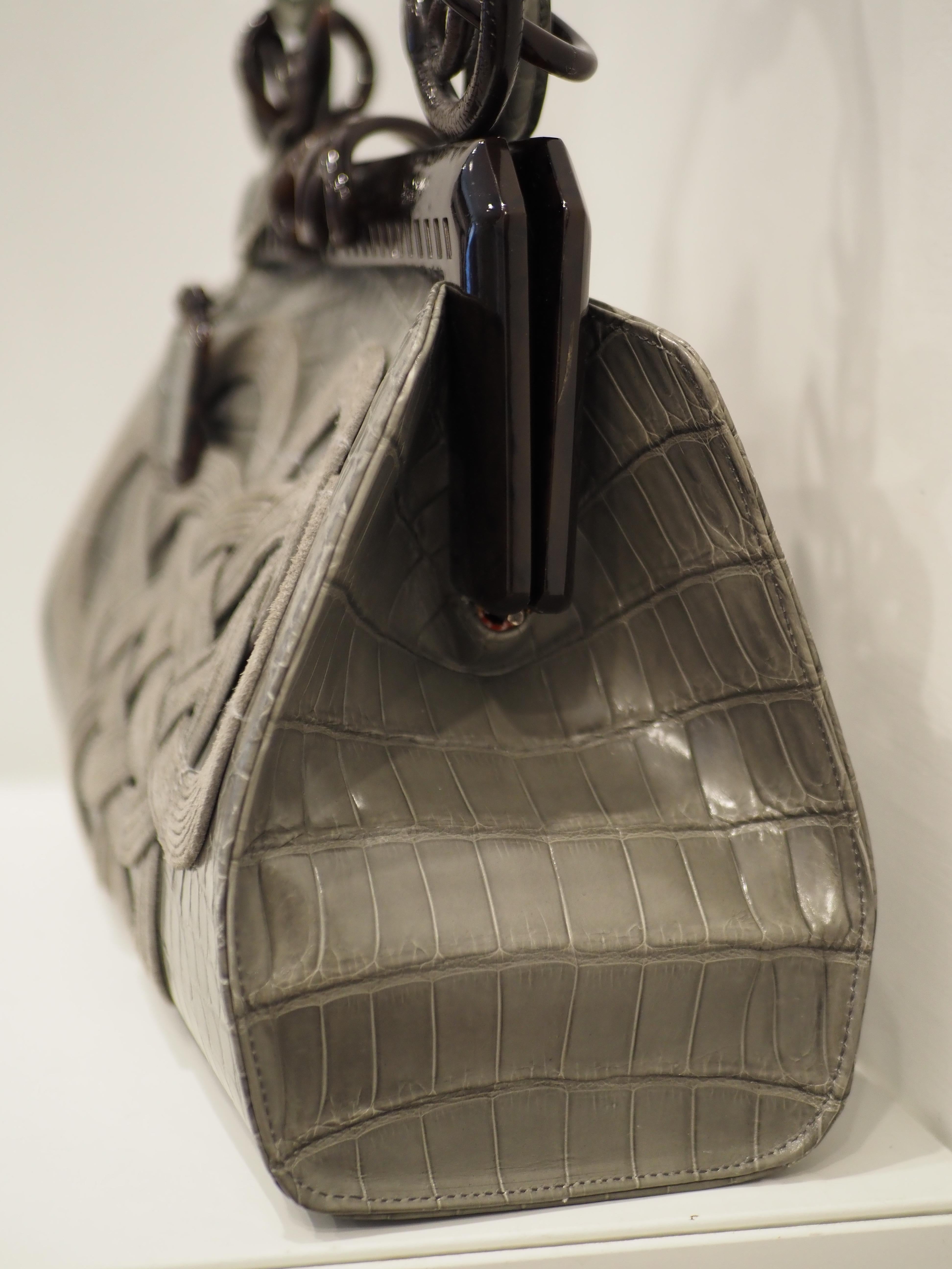 Christian Dior by Galliano Samourai Limited Edition bag NWOT For Sale 4
