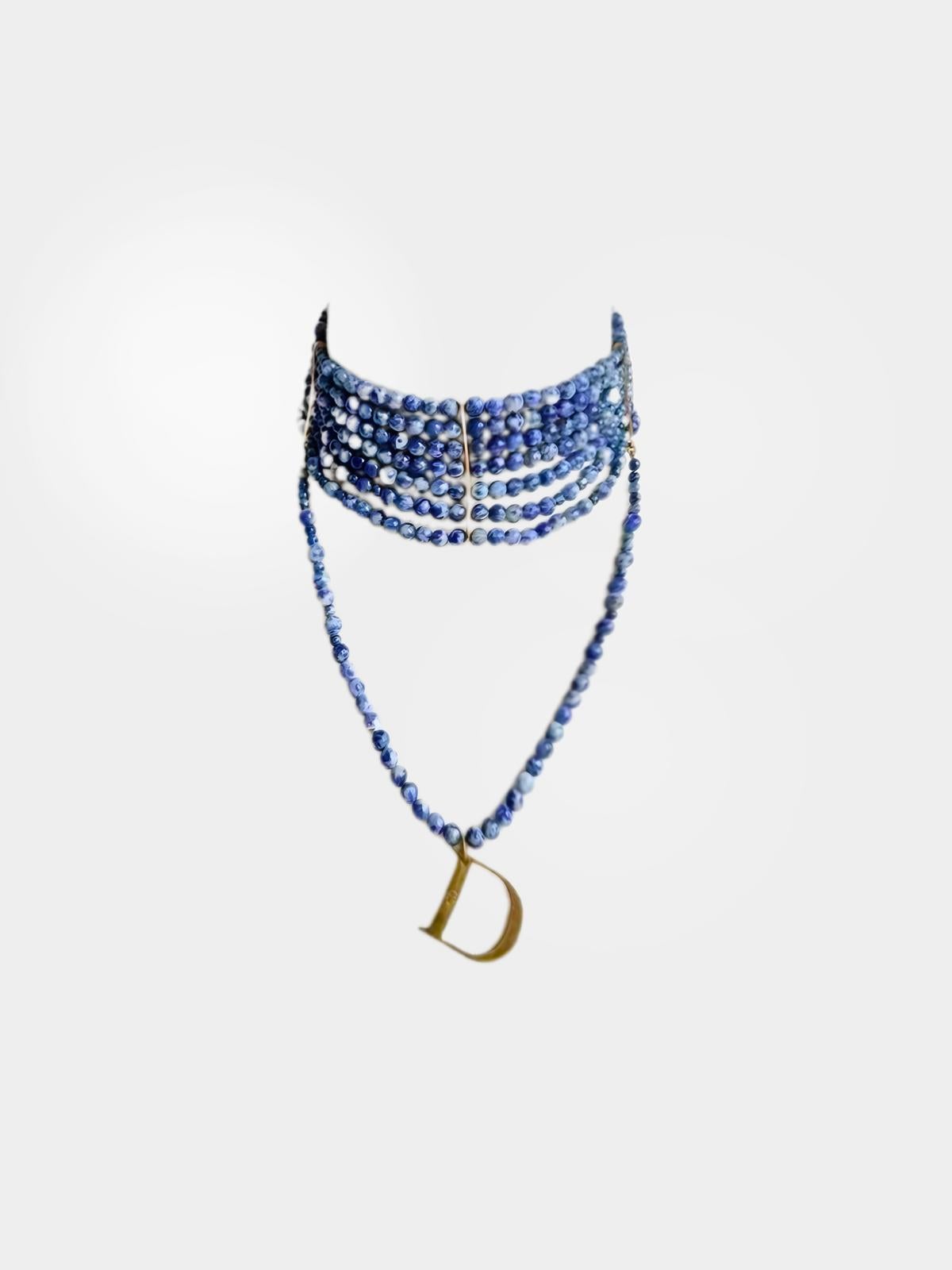 【希少】Dior ディオール John Galliano期 ハート　チョーカー John Galliano for Christian Dior Necklaces - 71 For Sale at